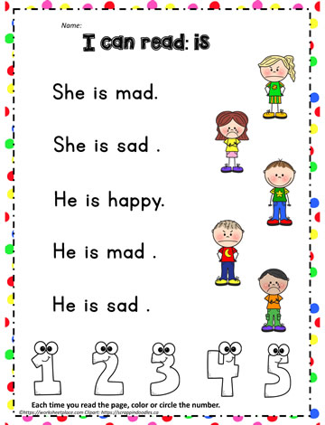 Sight Word to Read - is
